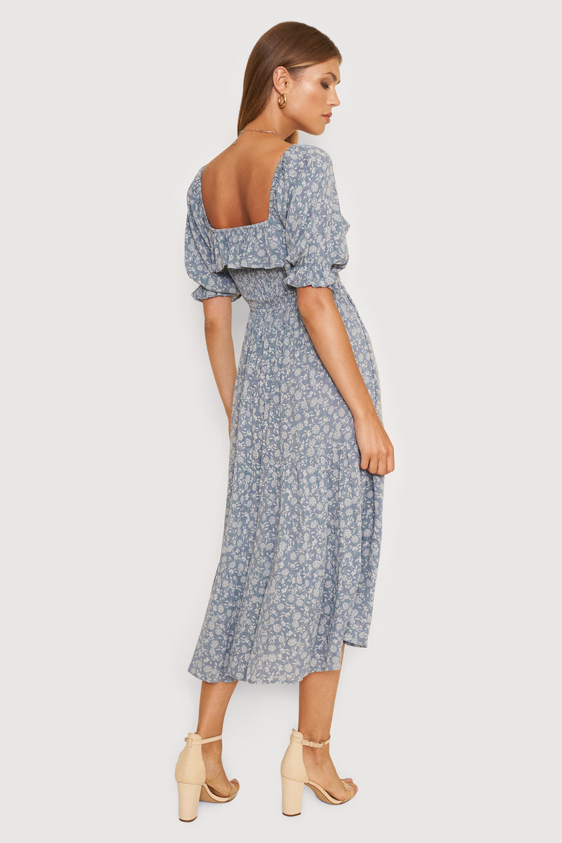faithfull the brand majorelle midi dress En Elly